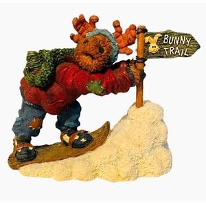 Vintage Boyds Bears & Friends Murdock Mufflemoose… Second Thoughts Figurine